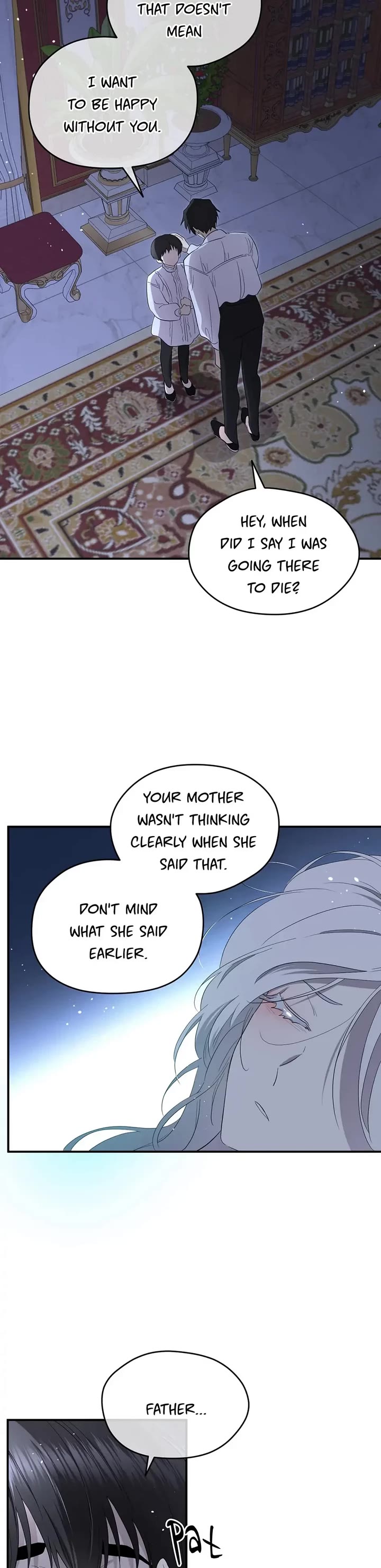I Became the Hero's Mom Chapter 93 page 35 - Chapter 93: Please Don't Go