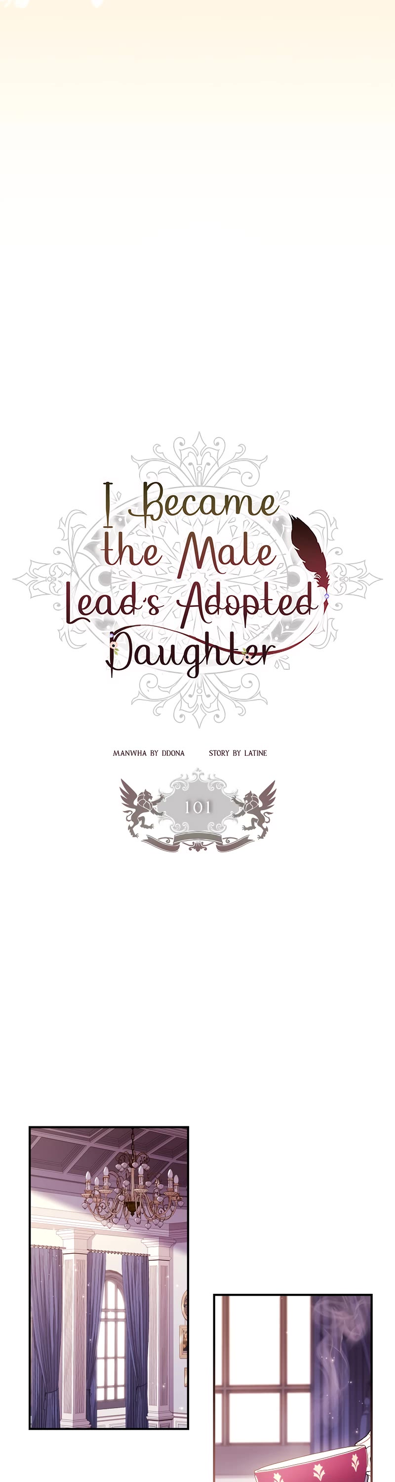 I Became the Male Lead’s Adopted Daughter Chapter 101 page 14 - Chapter 101
