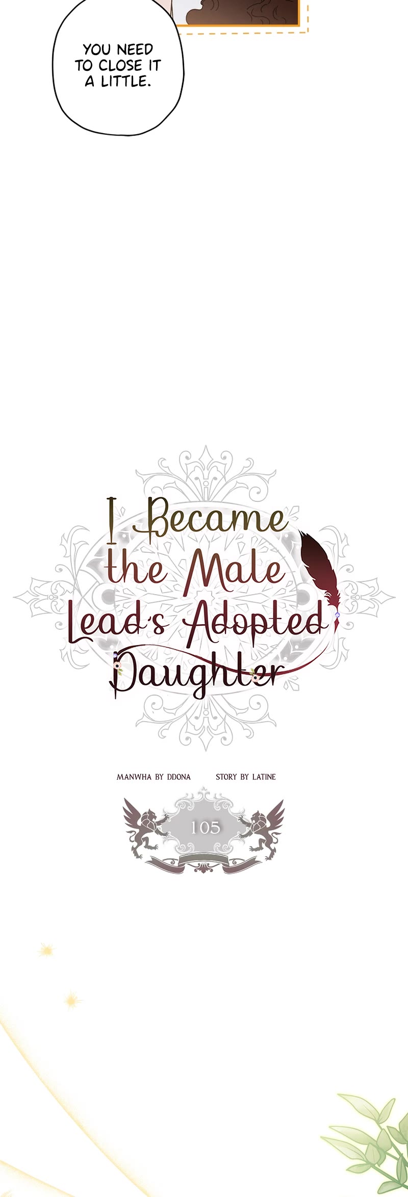 I Became the Male Lead’s Adopted Daughter Chapter 105 page 12 - Chapter 105