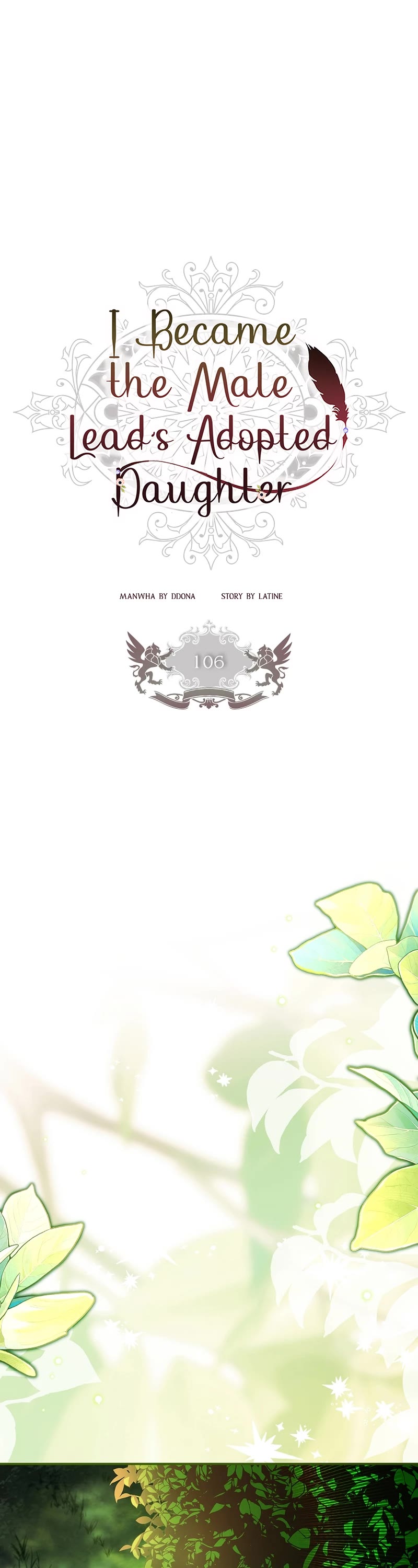 I Became the Male Lead’s Adopted Daughter Chapter 106 page 2 - Chapter 106