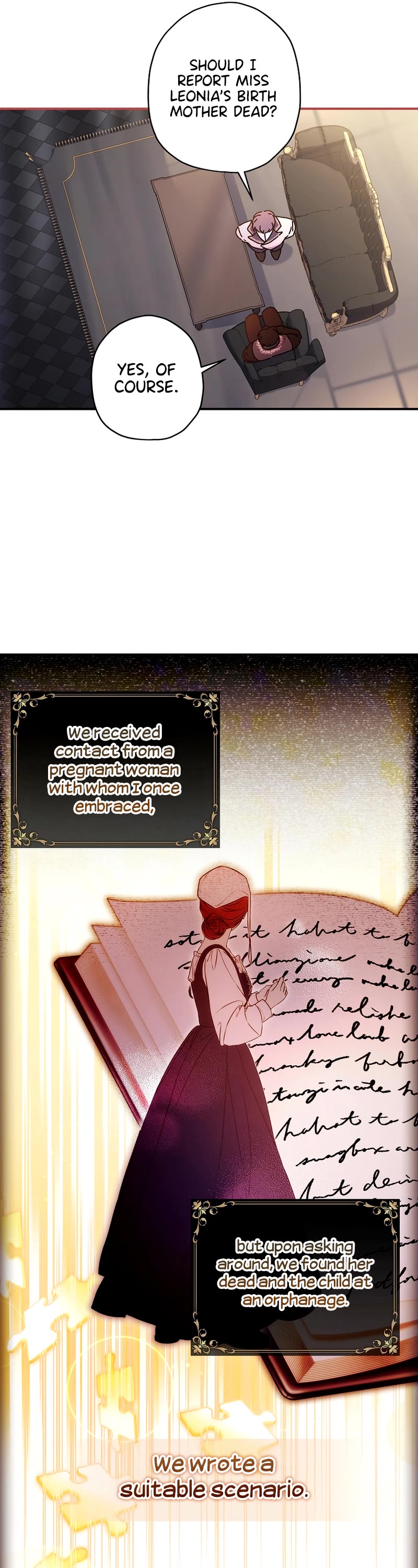 I Became the Male Lead’s Adopted Daughter Chapter 112 page 35 - Chapter 112