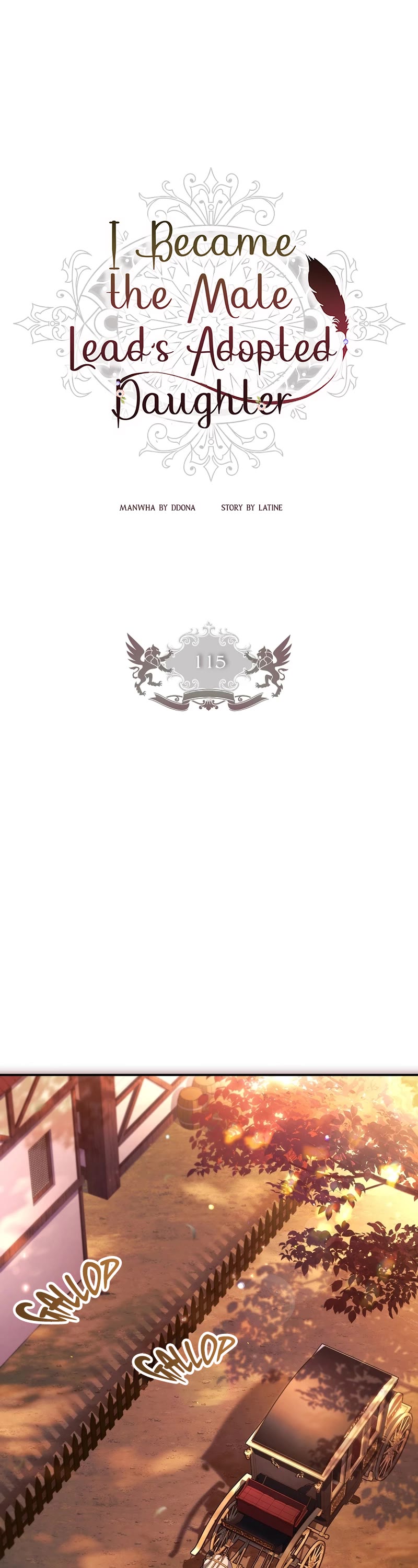 I Became the Male Lead’s Adopted Daughter Chapter 115 page 2 - Chapter 115