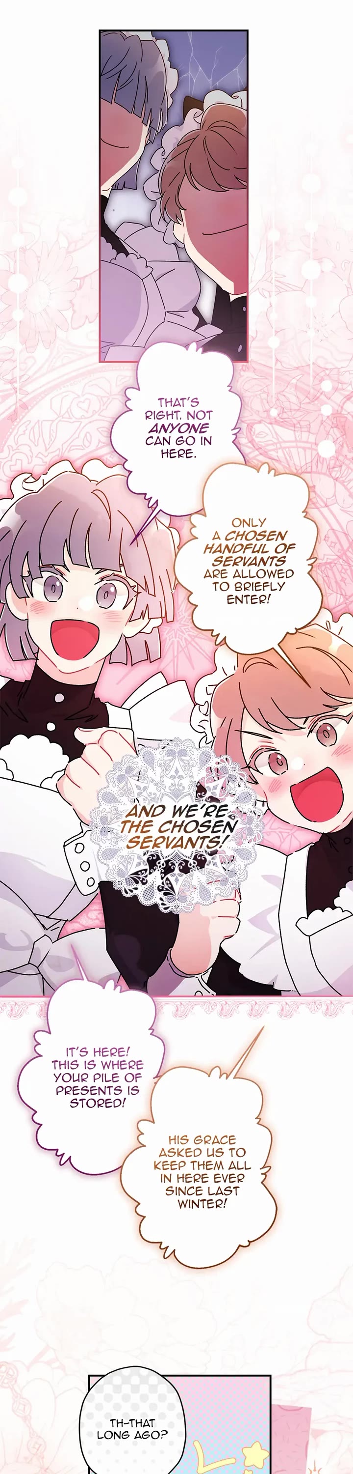 I Became the Male Lead’s Adopted Daughter Chapter 122 page 12 - Chapter 122: Showered With Love