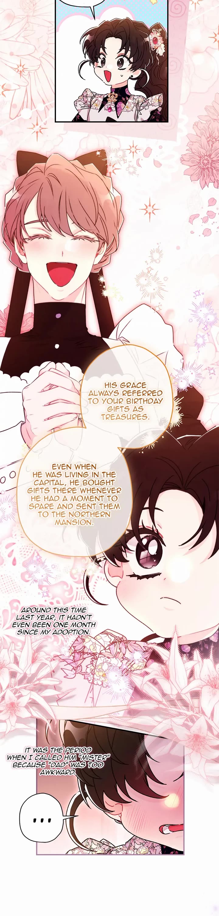 I Became the Male Lead’s Adopted Daughter Chapter 122 page 13 - Chapter 122: Showered With Love