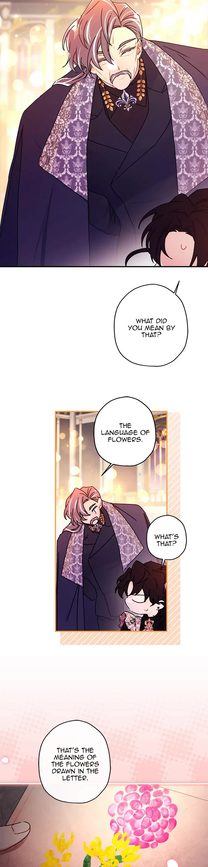 I Became the Male Lead’s Adopted Daughter Chapter 125 page 12 - Chapter 125: The Language of Flowers