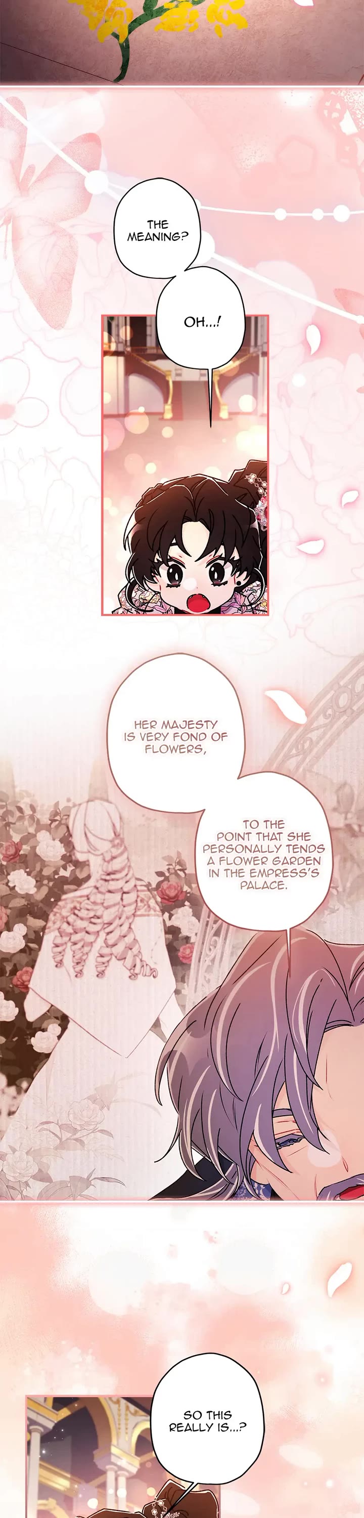 I Became the Male Lead’s Adopted Daughter Chapter 125 page 13 - Chapter 125: The Language of Flowers