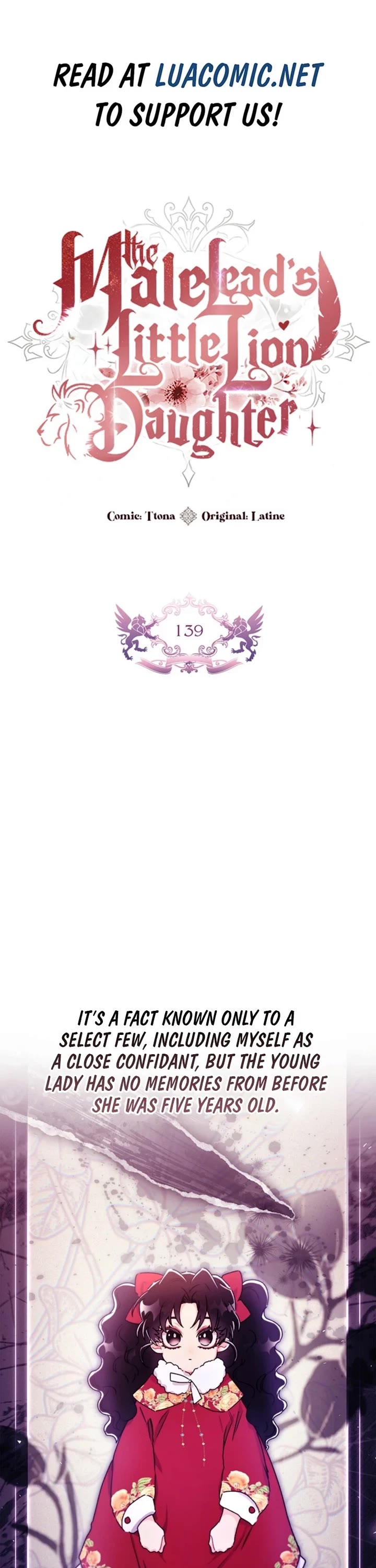 I Became the Male Lead’s Adopted Daughter Chapter 139 page 1 - Chapter 139