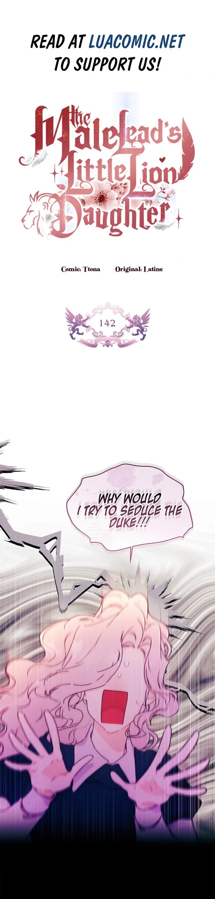 I Became the Male Lead’s Adopted Daughter Chapter 142 page 1 - Chapter 142