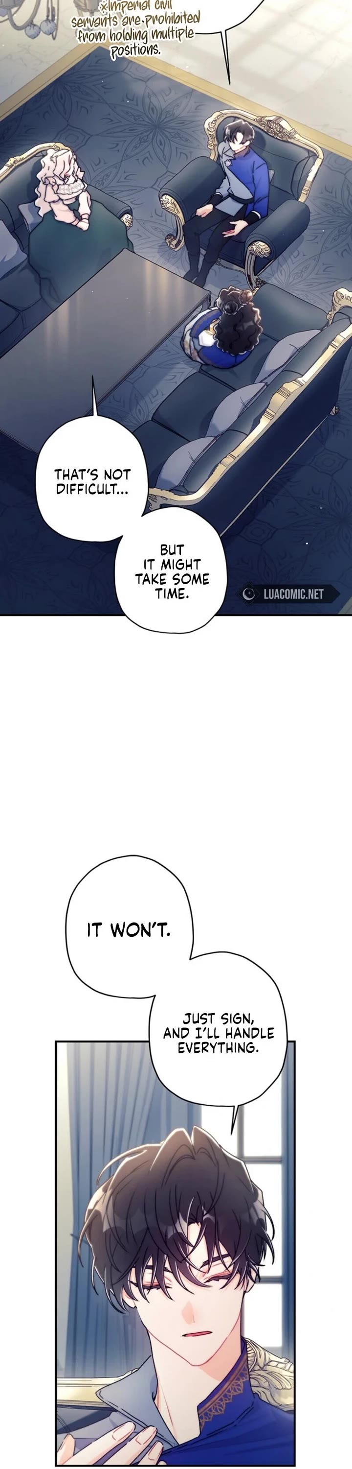 I Became the Male Lead’s Adopted Daughter Chapter 144 page 22 - Chapter 144