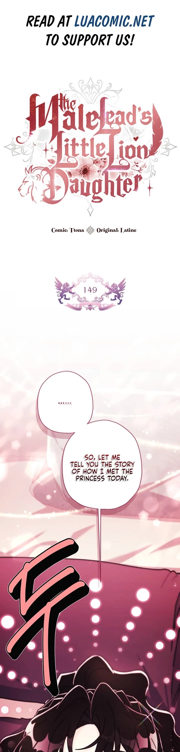 I Became the Male Lead’s Adopted Daughter Chapter 149 page 1 - Chapter 149