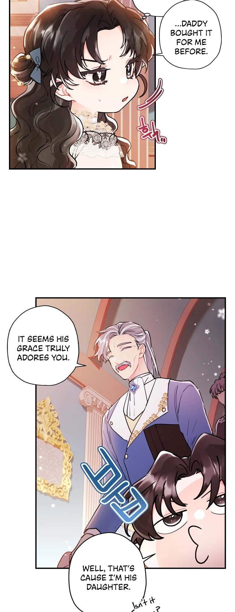 I Became the Male Lead’s Adopted Daughter Chapter 38 page 24 - Chapter 38