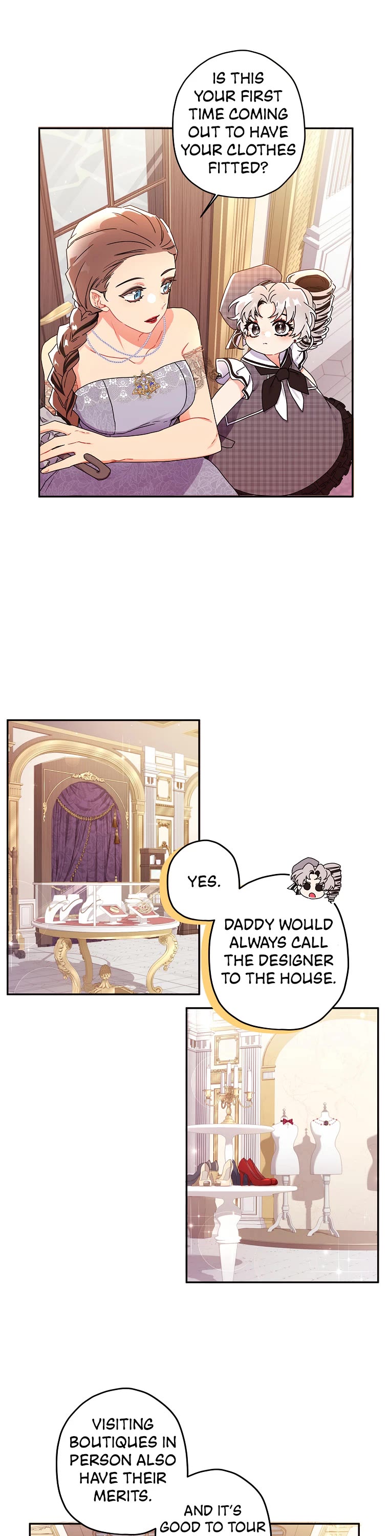 I Became the Male Lead’s Adopted Daughter Chapter 55 page 9 - Chapter 55