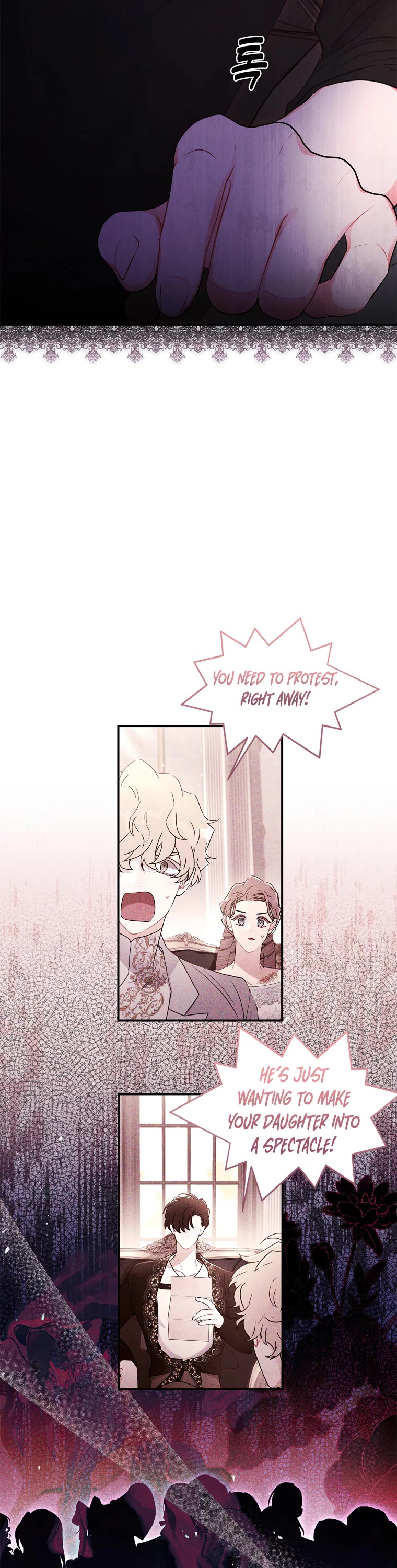 I Became the Male Lead’s Adopted Daughter Chapter 81 page 12 - Chapter 81