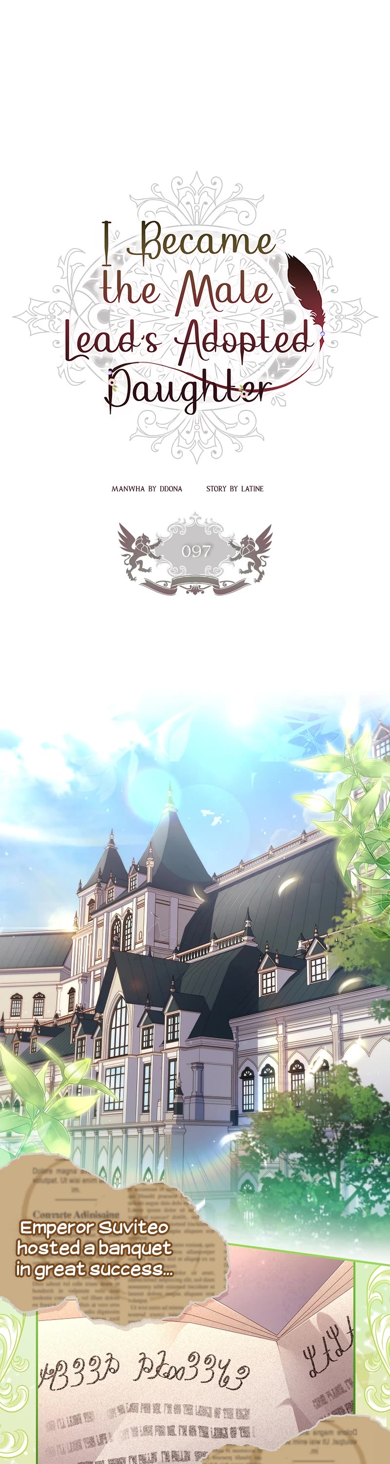 I Became the Male Lead’s Adopted Daughter Chapter 97 page 2 - Chapter 97