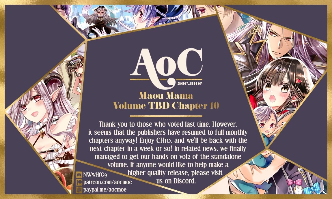 I Became the Mother of the Strongest Demon Lord's 10 Children in Another World. Chapter 10 page 1 - Chapter 10: The Demon Lord and Hero became Stay-at-home Dads.