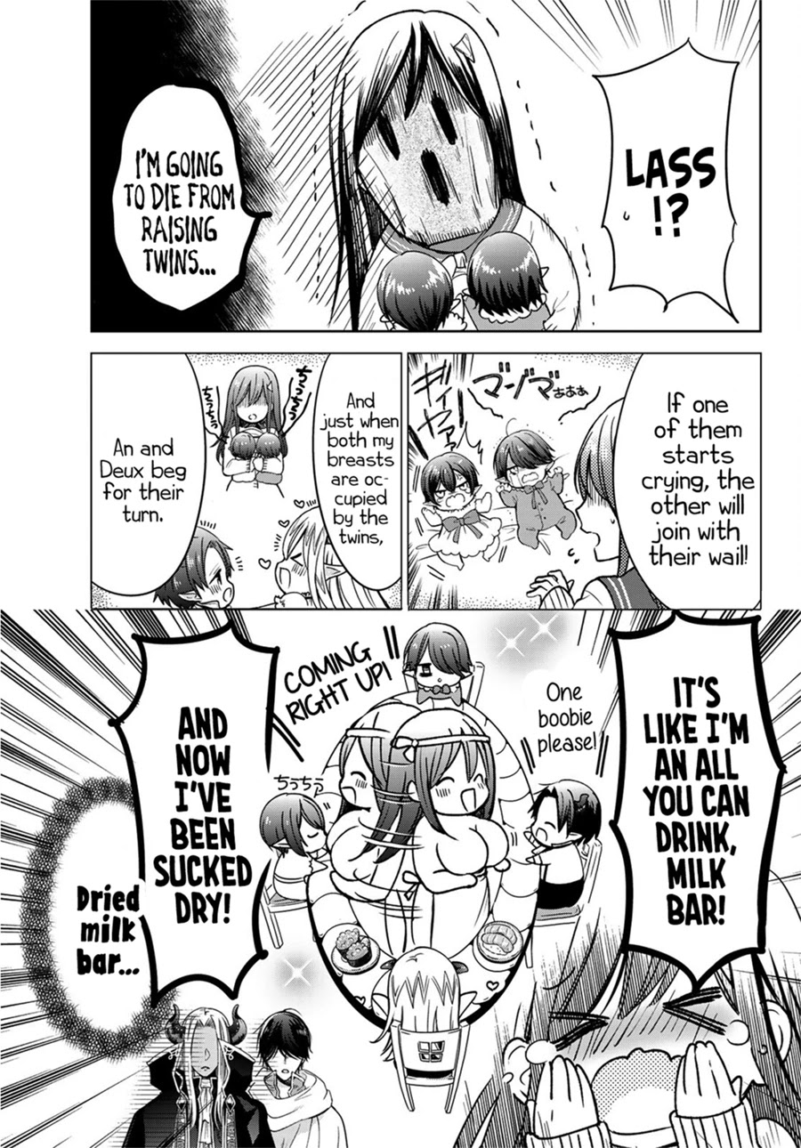 I Became the Mother of the Strongest Demon Lord's 10 Children in Another World. Chapter 10 page 8 - Chapter 10: The Demon Lord and Hero became Stay-at-home Dads.