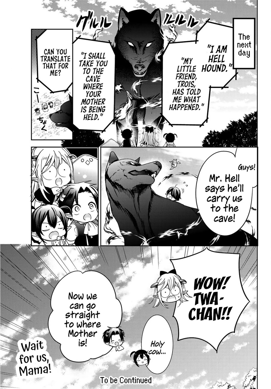 I Became the Mother of the Strongest Demon Lord's 10 Children in Another World. Chapter 11 page 40 - Chapter 11: The Children go on a Journey