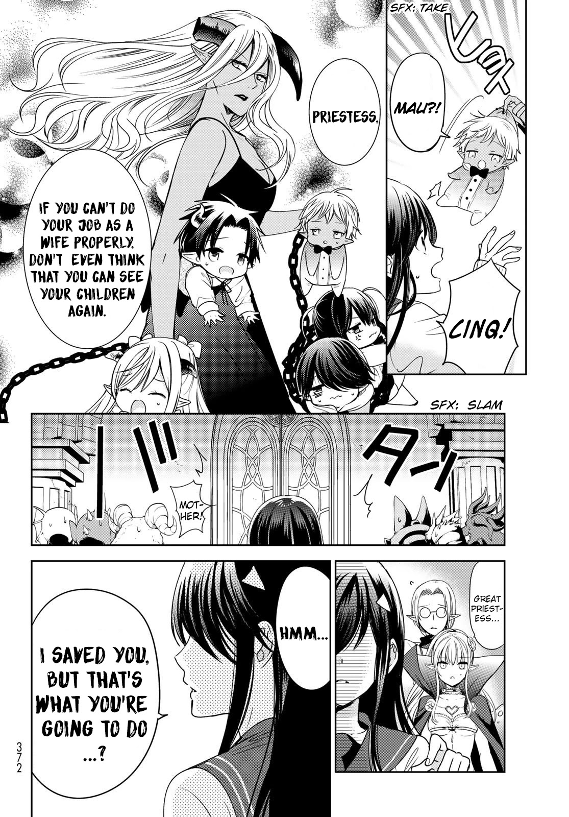 I Became the Mother of the Strongest Demon Lord's 10 Children in Another World. Chapter 16 page 10 - Chapter 16: A Mother-in-law vs. A Daughter-in-law Battle Broke Out!