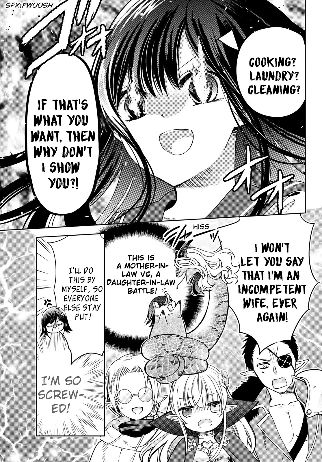 I Became the Mother of the Strongest Demon Lord's 10 Children in Another World. Chapter 16 page 11 - Chapter 16: A Mother-in-law vs. A Daughter-in-law Battle Broke Out!