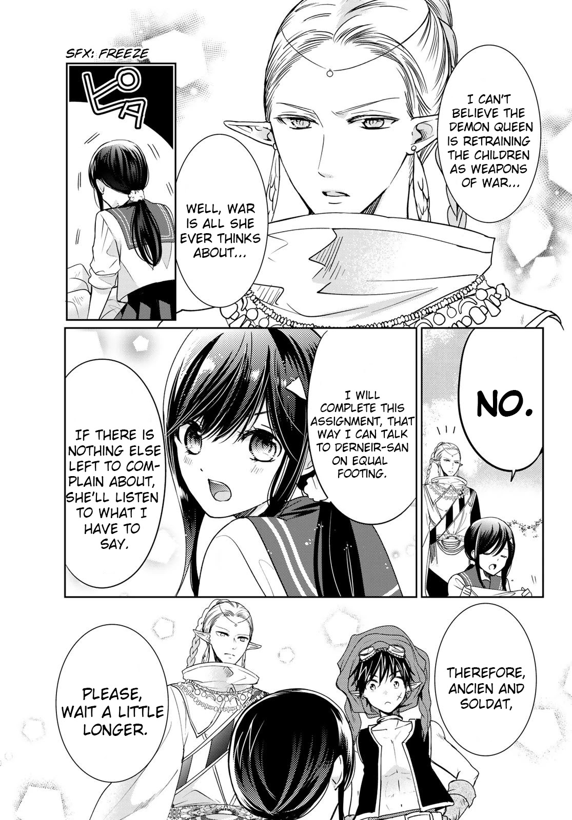 I Became the Mother of the Strongest Demon Lord's 10 Children in Another World. Chapter 16 page 13 - Chapter 16: A Mother-in-law vs. A Daughter-in-law Battle Broke Out!