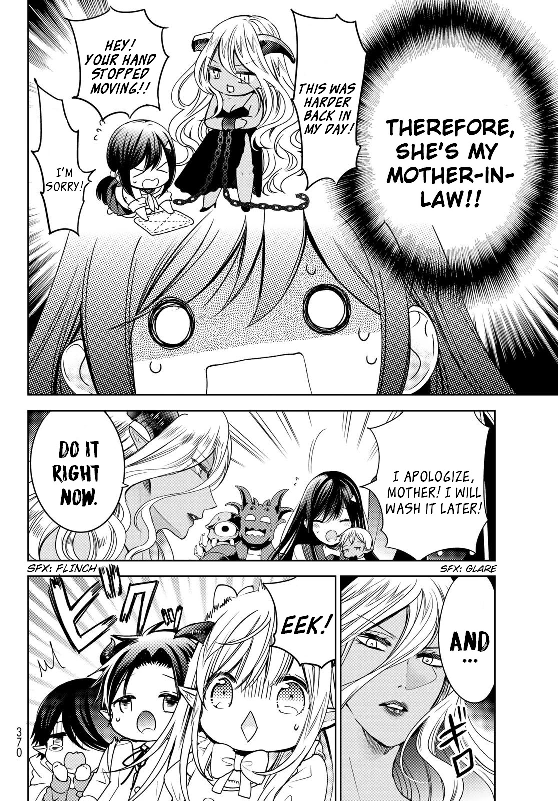 I Became the Mother of the Strongest Demon Lord's 10 Children in Another World. Chapter 16 page 8 - Chapter 16: A Mother-in-law vs. A Daughter-in-law Battle Broke Out!