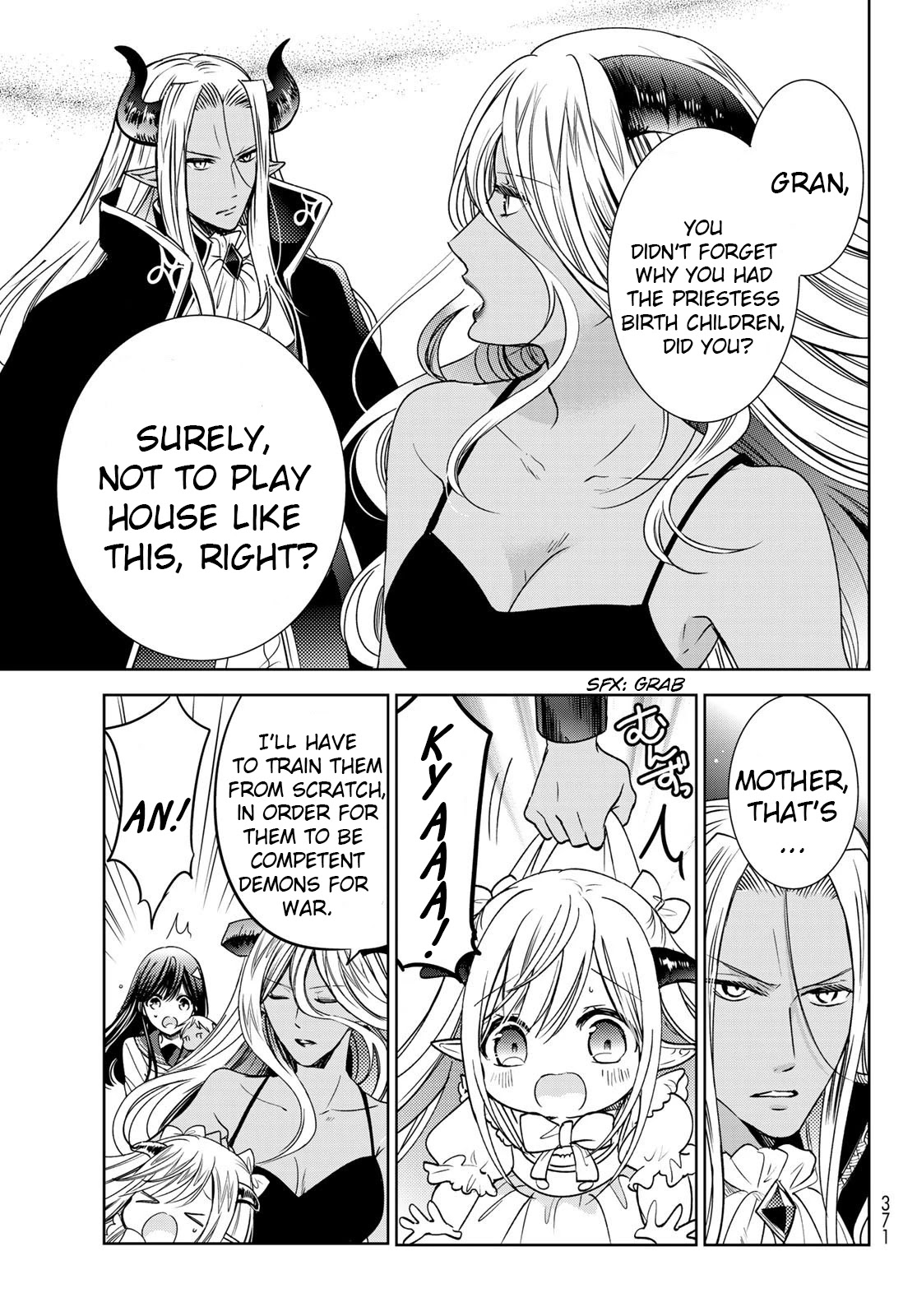 I Became the Mother of the Strongest Demon Lord's 10 Children in Another World. Chapter 16 page 9 - Chapter 16: A Mother-in-law vs. A Daughter-in-law Battle Broke Out!