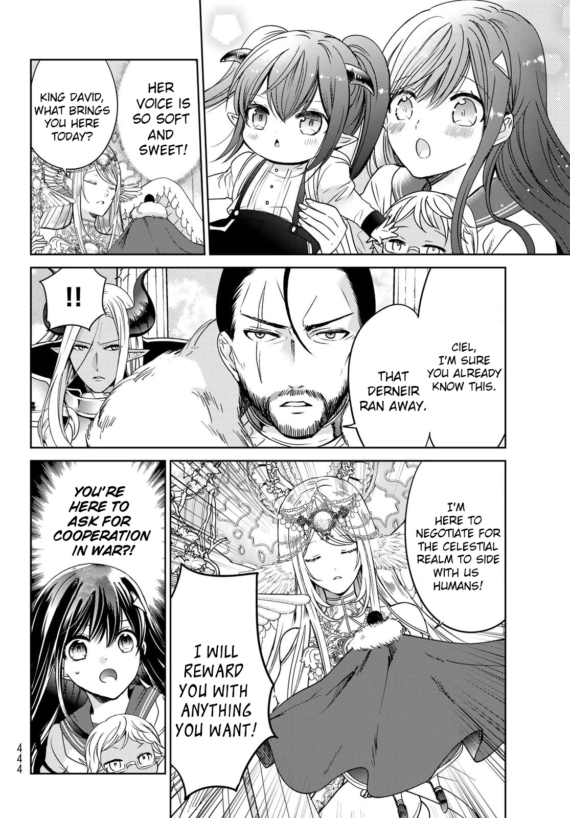 I Became the Mother of the Strongest Demon Lord's 10 Children in Another World. Chapter 19 page 18 - Chapter 19: We Climbed The World Tree