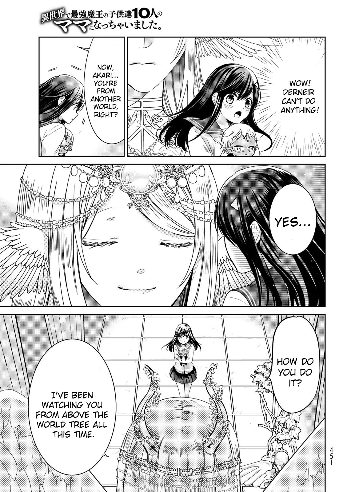 I Became the Mother of the Strongest Demon Lord's 10 Children in Another World. Chapter 19 page 25 - Chapter 19: We Climbed The World Tree