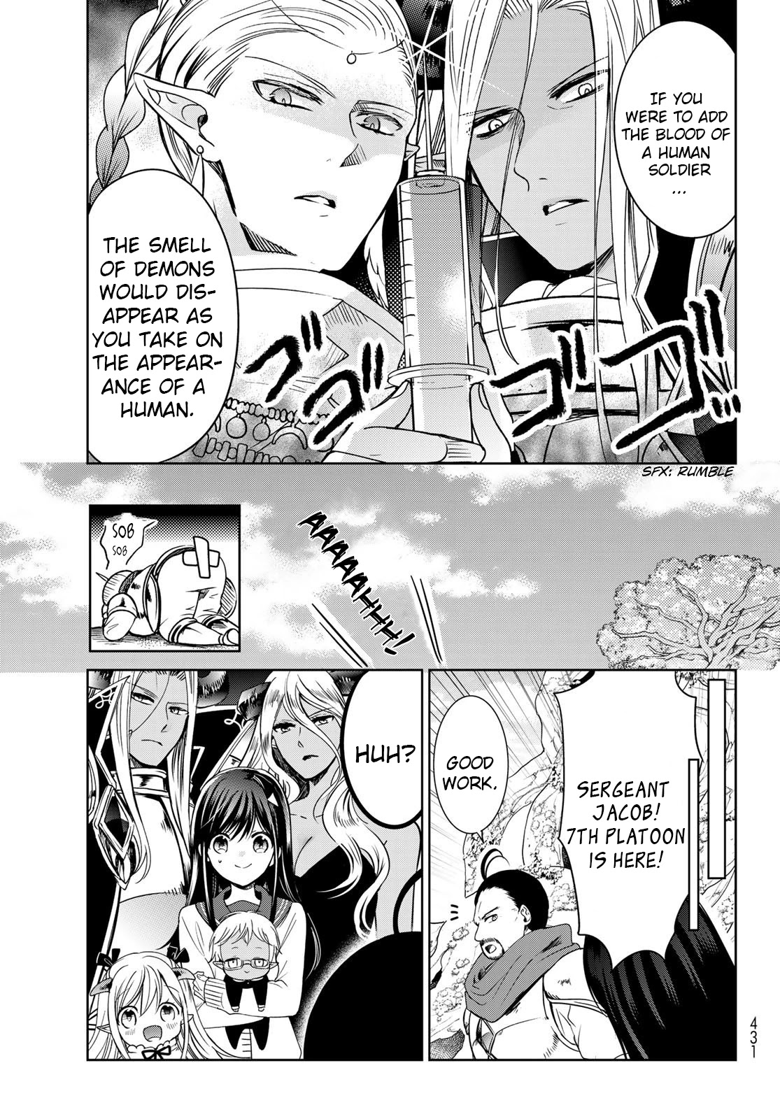 I Became the Mother of the Strongest Demon Lord's 10 Children in Another World. Chapter 19 page 5 - Chapter 19: We Climbed The World Tree