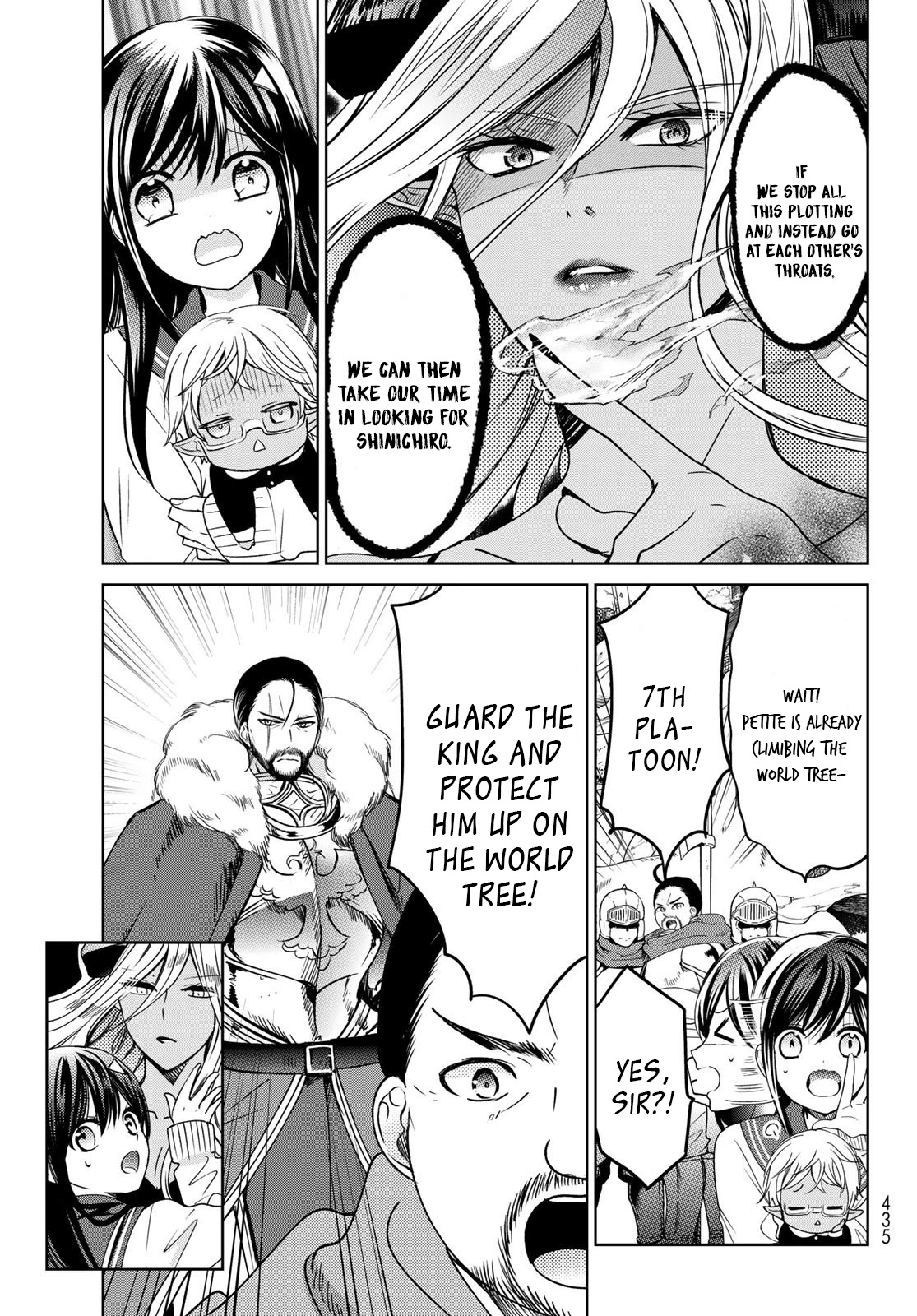 I Became the Mother of the Strongest Demon Lord's 10 Children in Another World. Chapter 19 page 9 - Chapter 19: We Climbed The World Tree