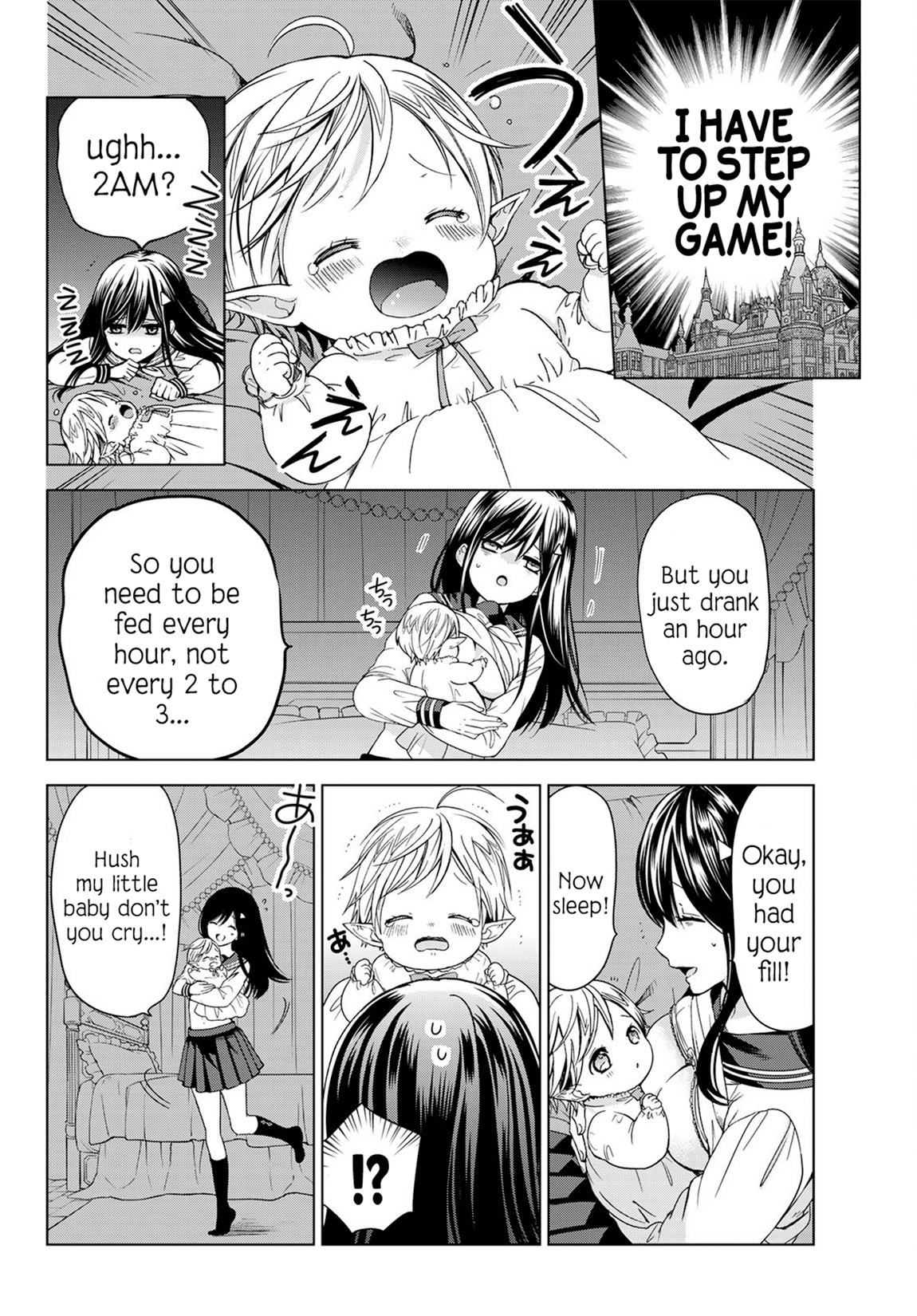 I Became the Mother of the Strongest Demon Lord's 10 Children in Another World. Chapter 2 page 15 - Chapter 2: I became an Insomniac