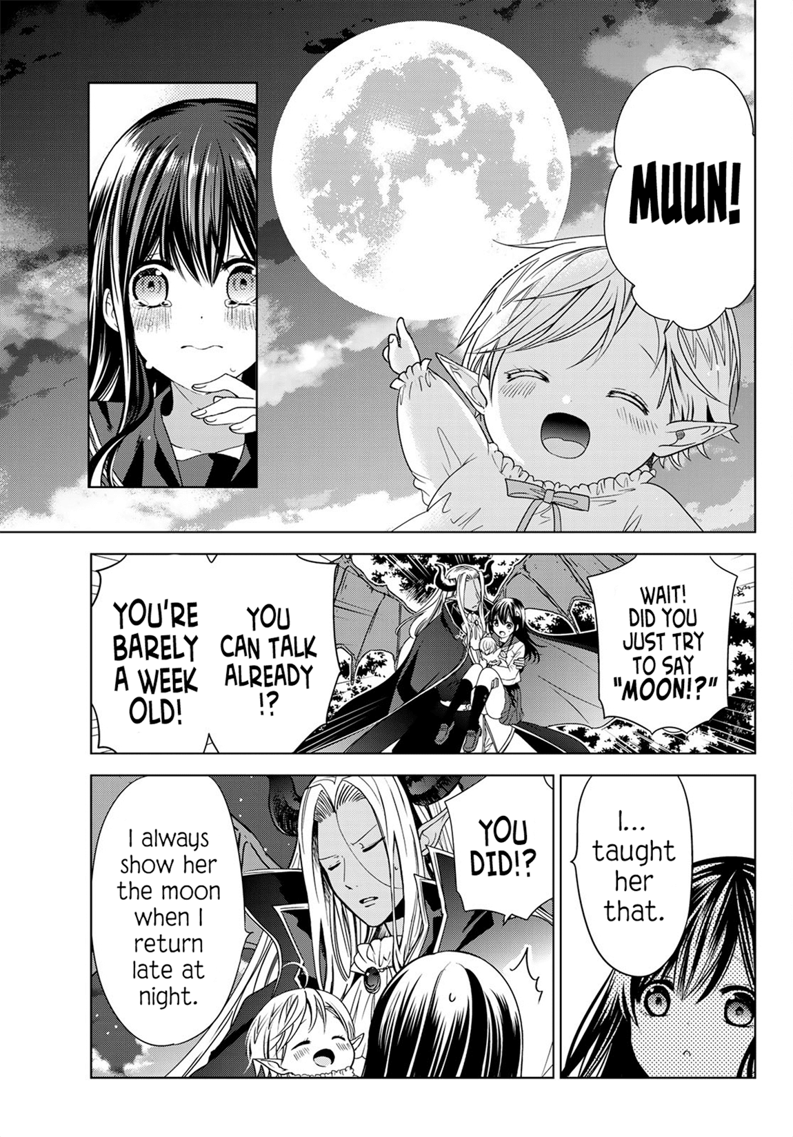 I Became the Mother of the Strongest Demon Lord's 10 Children in Another World. Chapter 2 page 38 - Chapter 2: I became an Insomniac