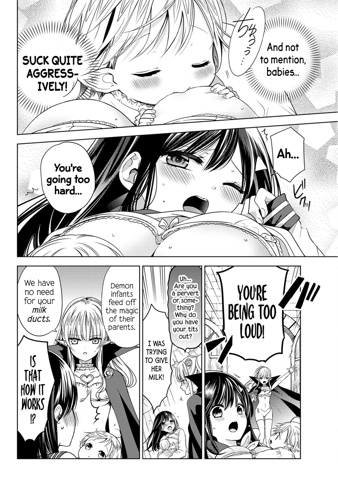 I Became the Mother of the Strongest Demon Lord's 10 Children in Another World. Chapter 2 page 5 - Chapter 2: I became an Insomniac