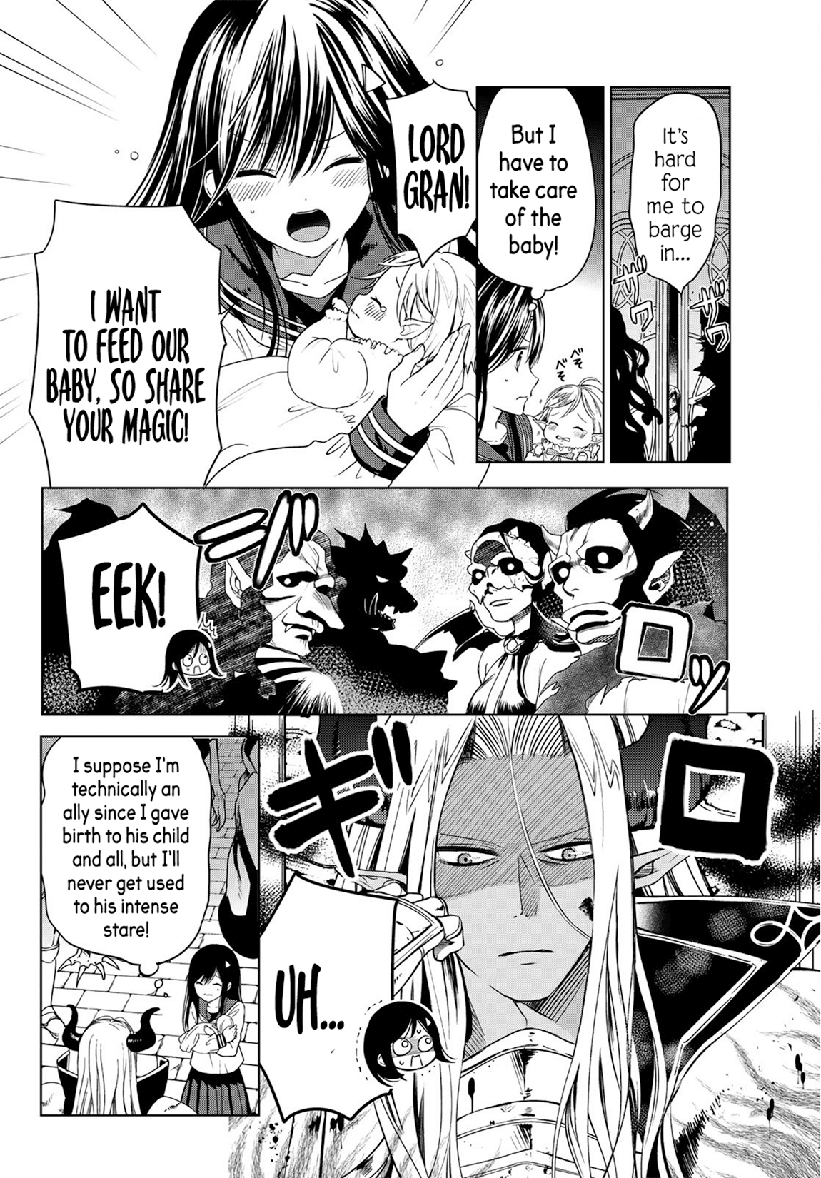 I Became the Mother of the Strongest Demon Lord's 10 Children in Another World. Chapter 2 page 7 - Chapter 2: I became an Insomniac