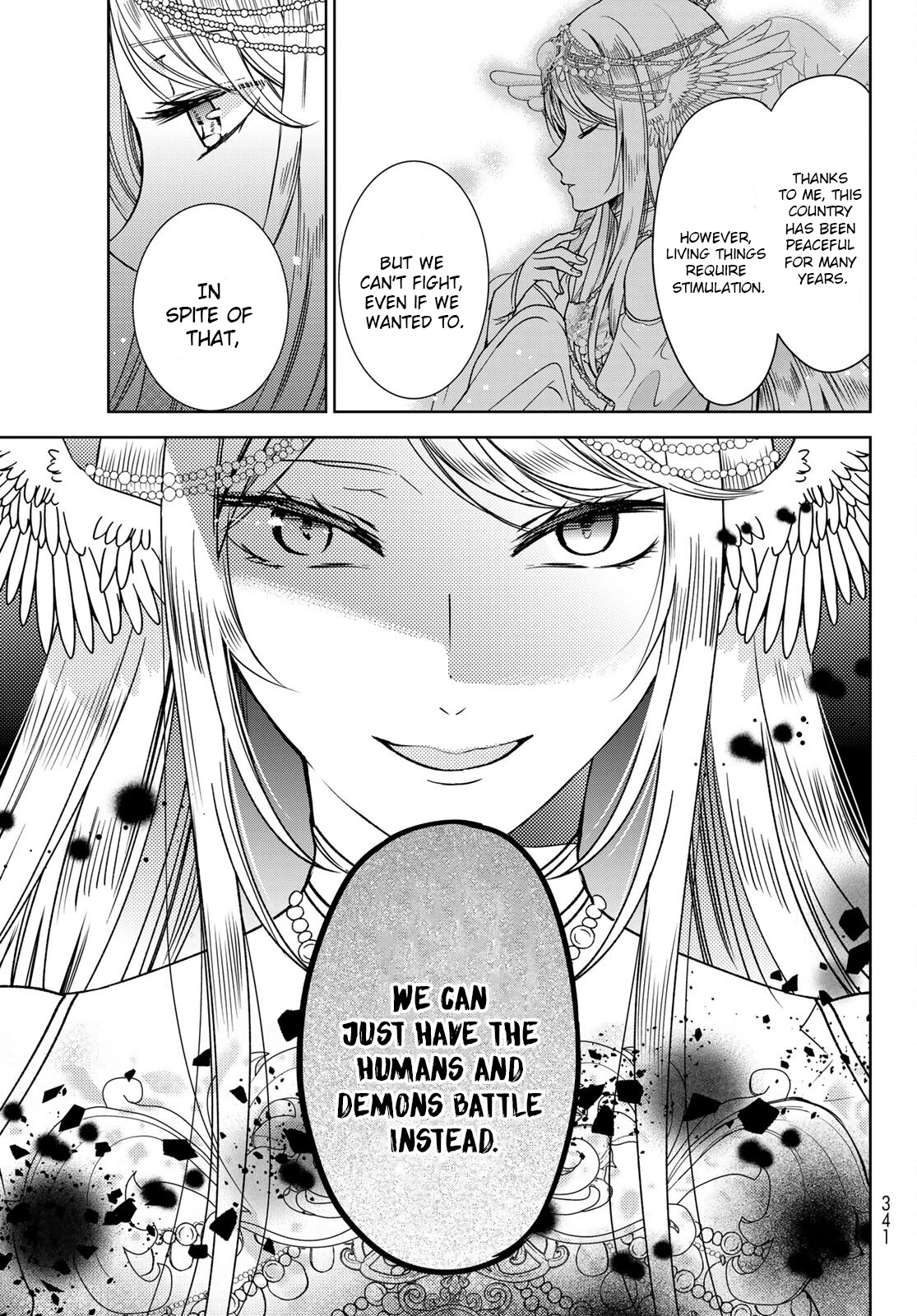 I Became the Mother of the Strongest Demon Lord's 10 Children in Another World. Chapter 20.2 page 5 - Chapter 20.2: I stayed in the Land Of Heaven (Part 2)