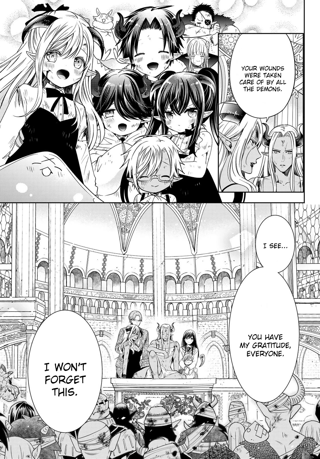 I Became the Mother of the Strongest Demon Lord's 10 Children in Another World. Chapter 24.5 page 16 - Chapter 24.5: Grandpa reunites with his son and wife. (Part 2)