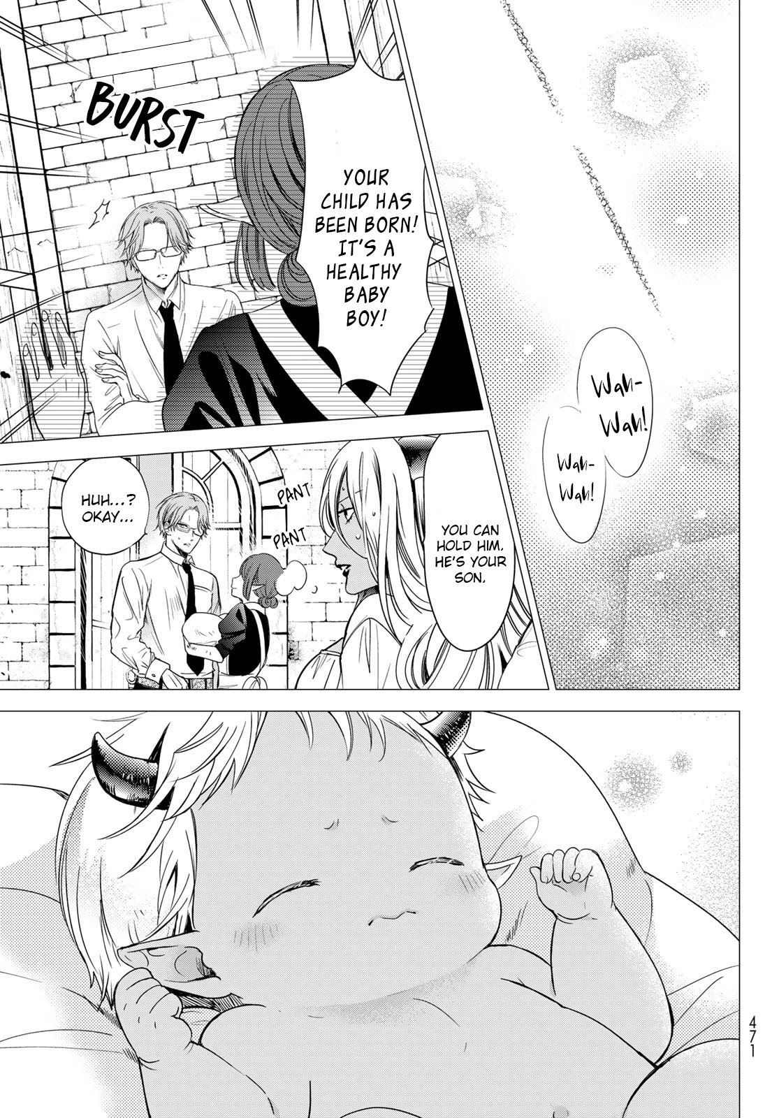 I Became the Mother of the Strongest Demon Lord's 10 Children in Another World. Chapter 24 page 17 - Chapter 24: Grandpa reunites with his son and wife. (Part 1)