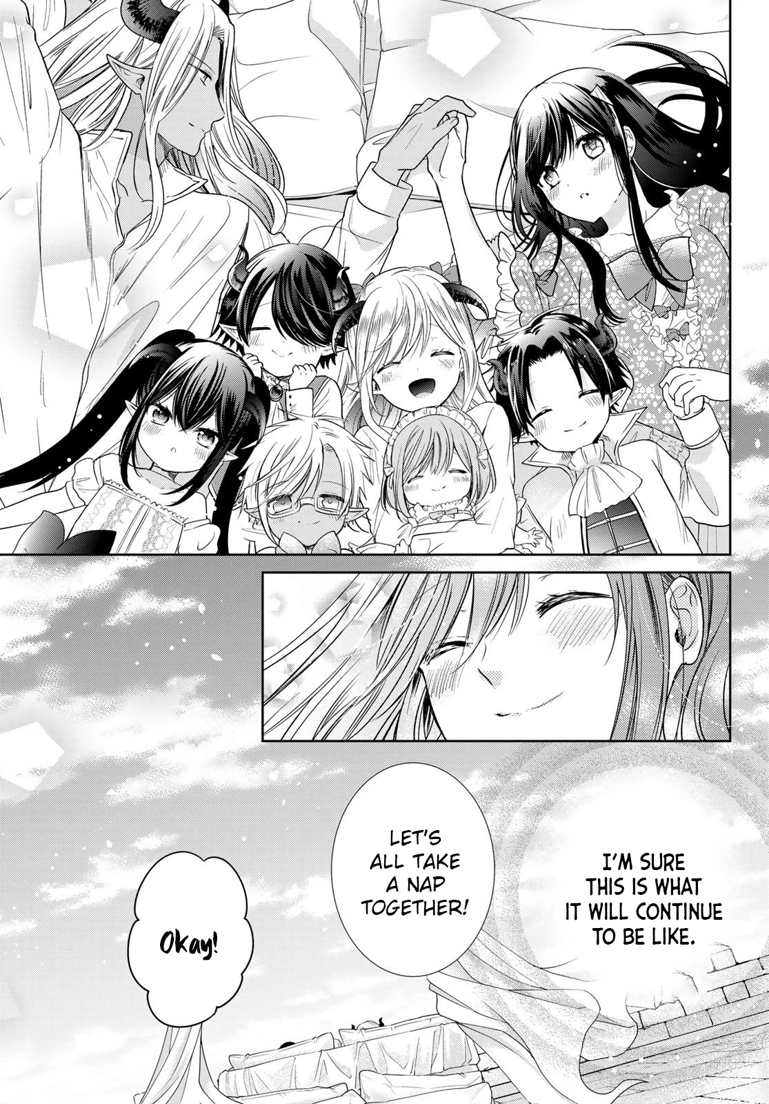 I Became the Mother of the Strongest Demon Lord's 10 Children in Another World. Chapter 26 page 31 - Chapter 26: I made a wish on a bed of stars.
