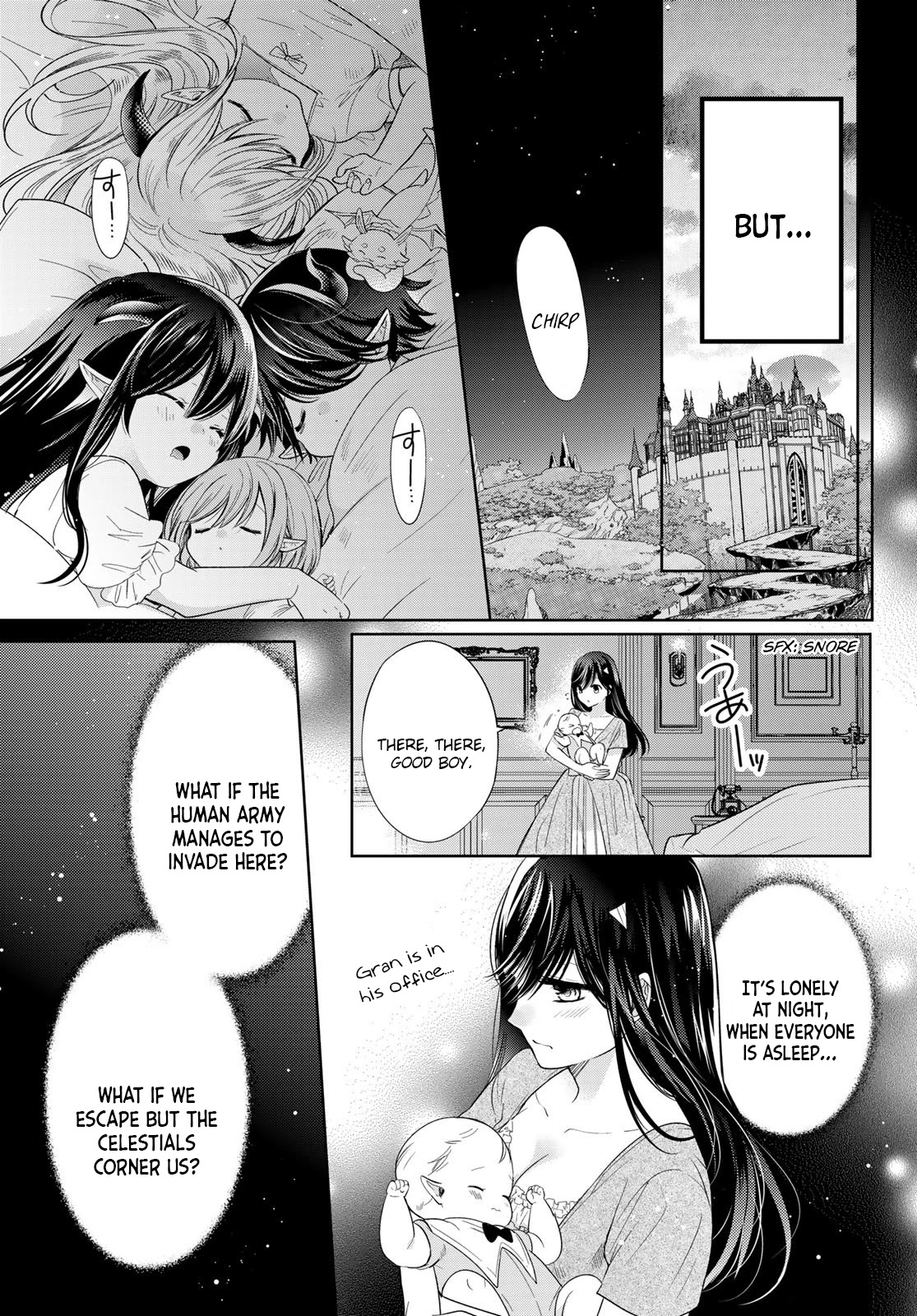 I Became the Mother of the Strongest Demon Lord's 10 Children in Another World. Chapter 28 page 11 - Chapter 28: A scary “Thing” at the Demon Lord’s castle