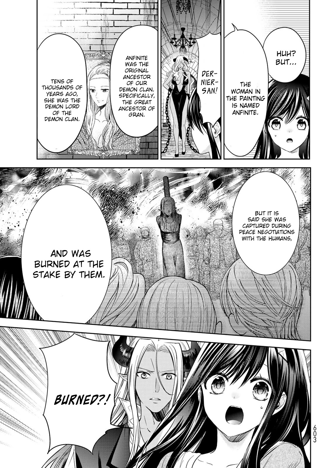I Became the Mother of the Strongest Demon Lord's 10 Children in Another World. Chapter 28 page 17 - Chapter 28: A scary “Thing” at the Demon Lord’s castle