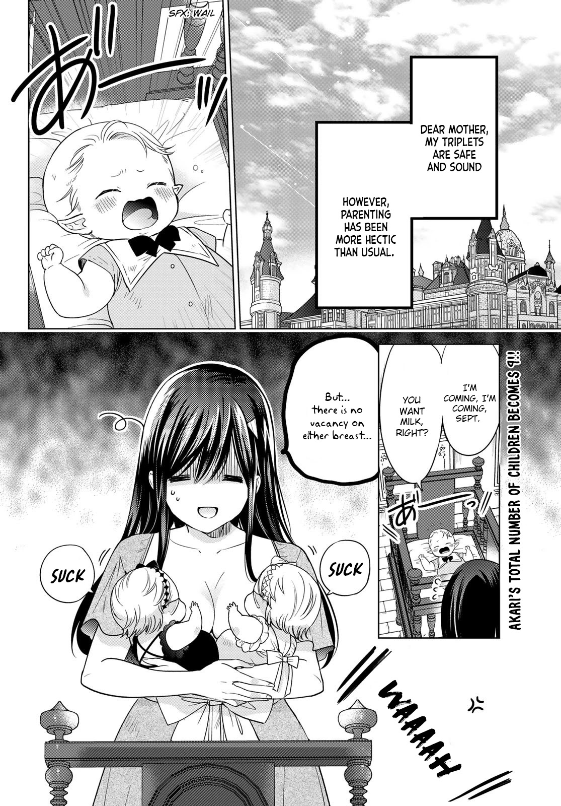 I Became the Mother of the Strongest Demon Lord's 10 Children in Another World. Chapter 28 page 2 - Chapter 28: A scary “Thing” at the Demon Lord’s castle