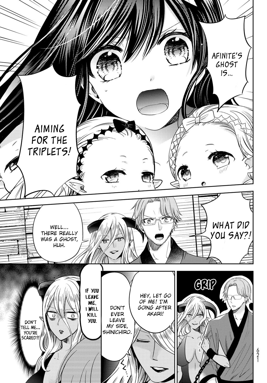 I Became the Mother of the Strongest Demon Lord's 10 Children in Another World. Chapter 28 page 35 - Chapter 28: A scary “Thing” at the Demon Lord’s castle