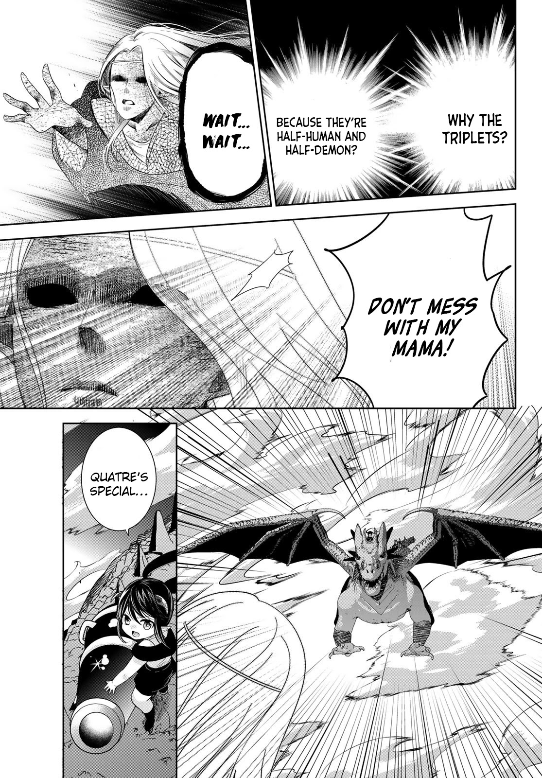 I Became the Mother of the Strongest Demon Lord's 10 Children in Another World. Chapter 28 page 37 - Chapter 28: A scary “Thing” at the Demon Lord’s castle