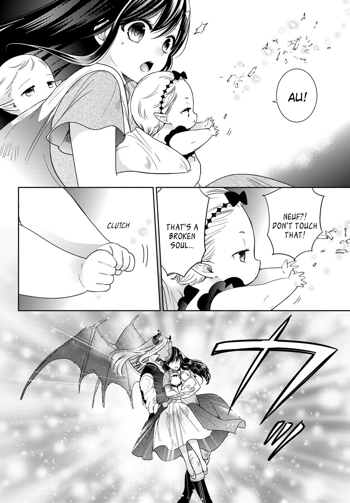 I Became the Mother of the Strongest Demon Lord's 10 Children in Another World. Chapter 28 page 40 - Chapter 28: A scary “Thing” at the Demon Lord’s castle