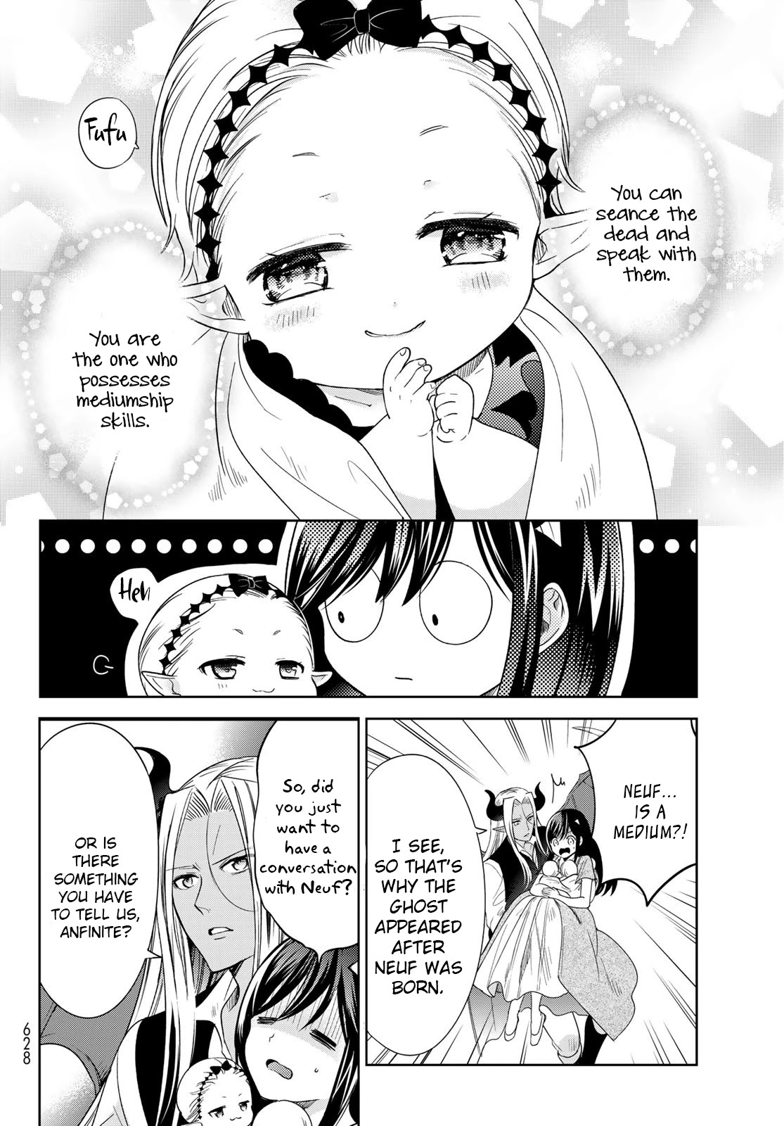 I Became the Mother of the Strongest Demon Lord's 10 Children in Another World. Chapter 28 page 42 - Chapter 28: A scary “Thing” at the Demon Lord’s castle
