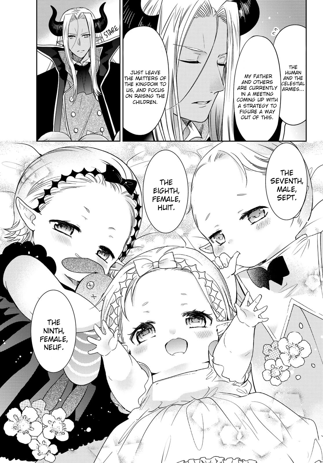 I Became the Mother of the Strongest Demon Lord's 10 Children in Another World. Chapter 28 page 9 - Chapter 28: A scary “Thing” at the Demon Lord’s castle