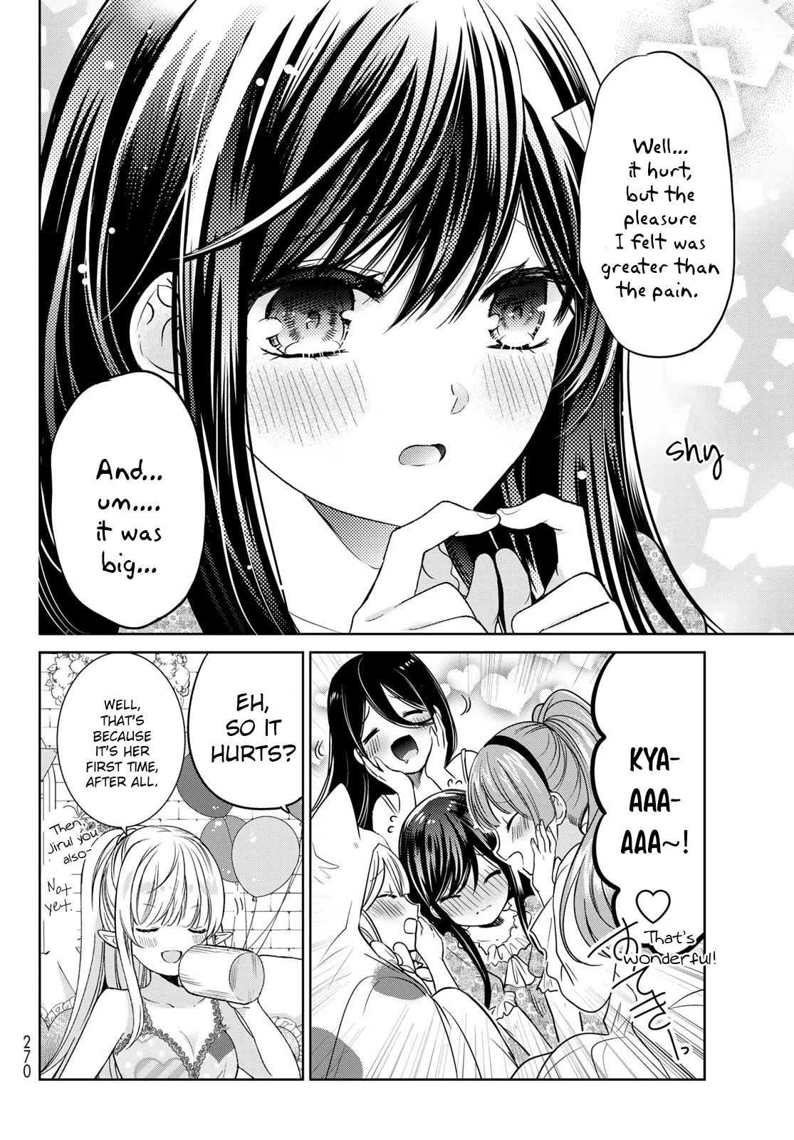 I Became the Mother of the Strongest Demon Lord's 10 Children in Another World. Chapter 29.5 page 4 - Chapter 29.5: Side Story: Girl Talk