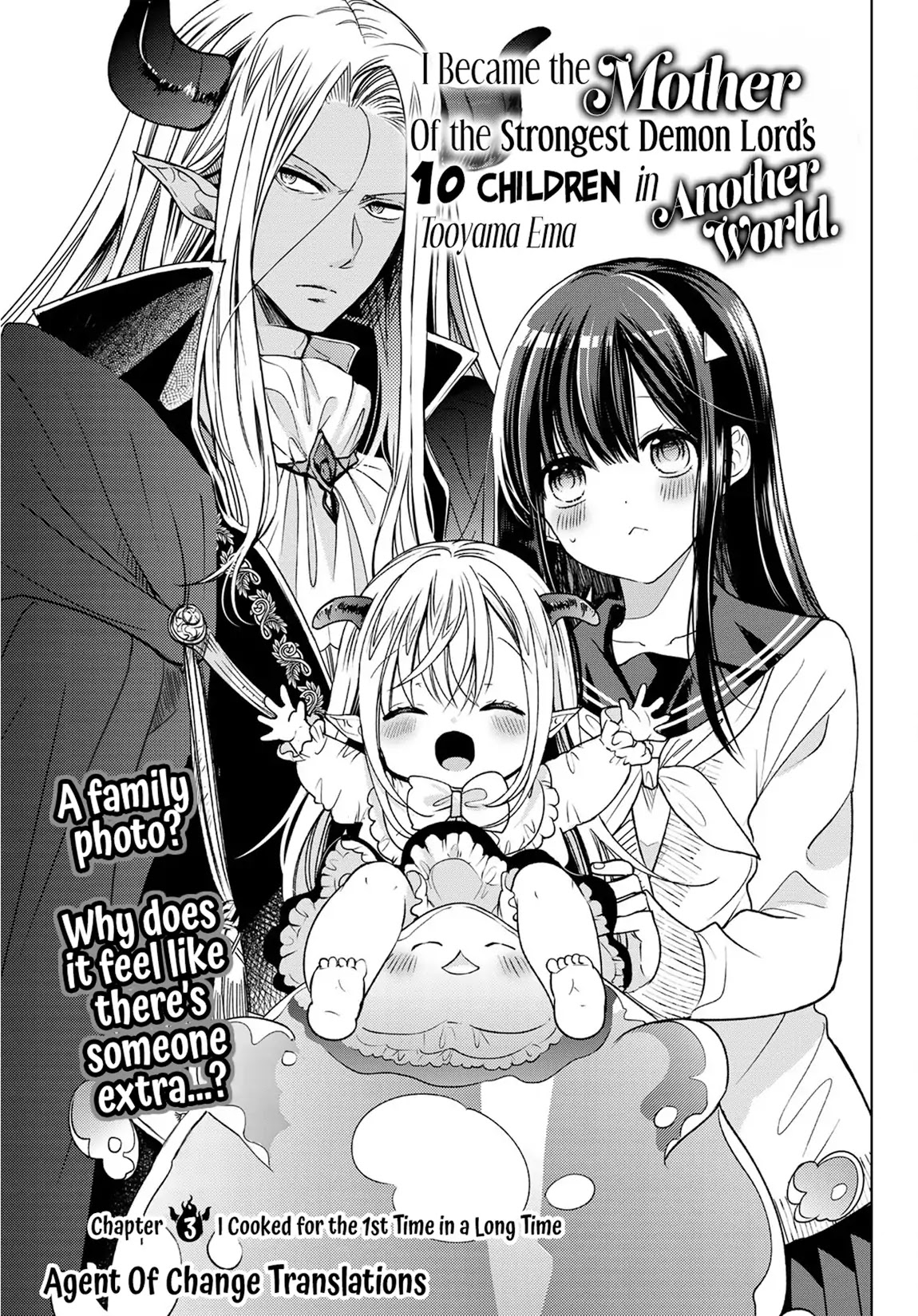 I Became the Mother of the Strongest Demon Lord's 10 Children in Another World. Chapter 3 page 2 - Chapter 3: I Cooked for the 1st Time in a Long Time