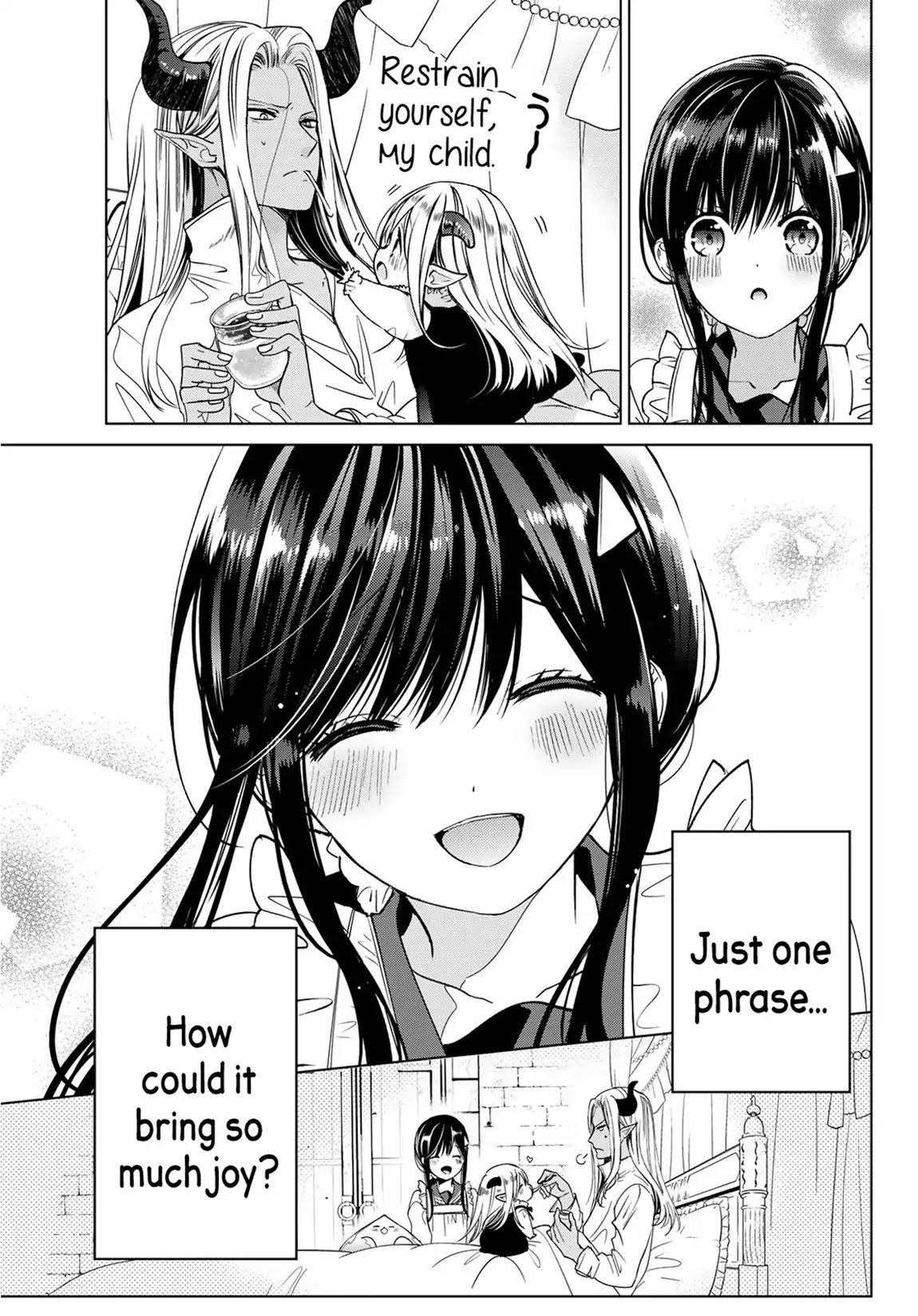 I Became the Mother of the Strongest Demon Lord's 10 Children in Another World. Chapter 3 page 34 - Chapter 3: I Cooked for the 1st Time in a Long Time