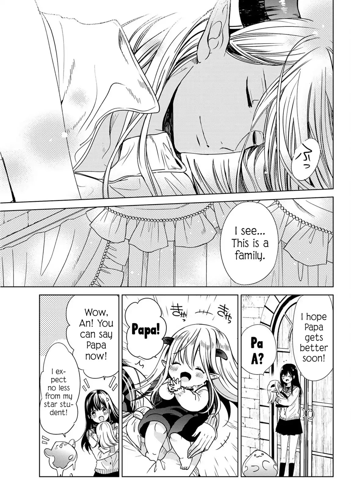 I Became the Mother of the Strongest Demon Lord's 10 Children in Another World. Chapter 3 page 36 - Chapter 3: I Cooked for the 1st Time in a Long Time